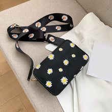 Load image into Gallery viewer, Small Fresh PU Leather Shoulder Bags Women Girls Floral Printed Crossbody Bags Classic Elegant Crossbody Shoulder Bag