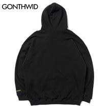 Load image into Gallery viewer, GONTHWID Hip Hop Butterfly Skull Prayer Print Hooded Sweatshirts Hoodies Streetwear Men Hipster Casual Punk Rock Pullover Tops