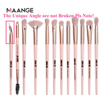 Load image into Gallery viewer, Makeup brushes set professional 12/14 pcs/lot Makeup Brushes Set Eye Shadow Blending Eyeliner Eyelash Eyebrow Brush For Makeup