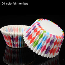 Load image into Gallery viewer, 100Pcs/pack Cake Muffin Cupcake Paper Cups Cake box Cupcake Liner Kitchen Baking Accessories Cake Mold Small Muffin Boxes
