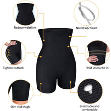 Load image into Gallery viewer, High Waist Control Panties Trainer Shaper Tummy Control Panties Hip Butt Lifter Body Slimming Underwear Modeling Strap Briefs