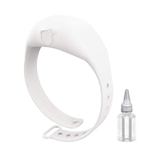 Load image into Gallery viewer, 1 Set Adjustable Wash Hand Gel Dispenser Portable Bracelet Pumps Wristband Hand Soap Dispenser With Refillable Beak Bottle