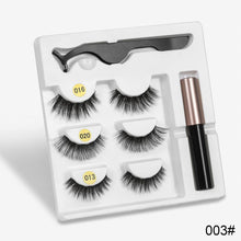 Load image into Gallery viewer, Magnetic Eyelashes Eyeliner Eyelash Curler Set5 Magnet Natural Long Magnetic False Eyelashes With Magnetic Eyeliner SEXYSHEEP