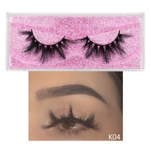 Load image into Gallery viewer, Visofree 5D Mink Eyelashes Long Lasting Mink Lashes Natural Dramatic Volume Eyelashes Extension Thick Long 3D False Eyelashes