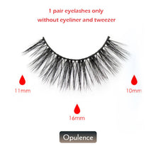 Load image into Gallery viewer, Magnetic False Eyelashes No Glue Full Eye 5 Magnet Reusable Fake Eyelashes Natural Soft Eyelashes Extension Magnetic Eyelash Kit