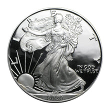 Load image into Gallery viewer, 2020 American Statue of Liberty Eagle Coin Silver plated Commemorative Coin 40mm x 3mm Collection new Gift home decoration