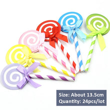 Load image into Gallery viewer, 1set Pink Donut Lip Ice Cream Popcorn Candy Foil Balloon Baby Shower Happy Birthday Decoration Balloon Boy Girl Cute Kid Toy