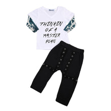 Load image into Gallery viewer, 0M-24M Baby Clothes Newborn T-shirt Infant Tops+Long Pants Toddler 2pcs Set Outfits Boy Clothes