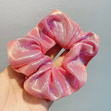 Load image into Gallery viewer, Chiffon Silk Elastic Hair Bands for Women Girls Colorful Scrunchies Hair Ring Head Hoop Ponytail Holder Fashion Hair Accessories