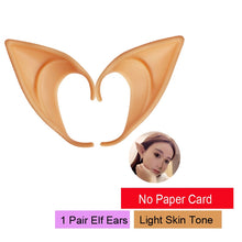 Load image into Gallery viewer, Vampire Teeth Fangs Elf Ears Dentures Props Halloween Costume Fairy Cosplay Zombie False Tooth & Ears