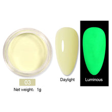 Load image into Gallery viewer, 1Box Sugar Nail Powder Glitter Nail Dust Powder Laser Gradient Nail Pigment Coloful Glitter Nail Art Decoration Accessories