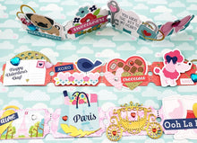 Load image into Gallery viewer, Metal Cutting die Cut Lottery Ticket Strip Gift Coupon Scrapbook Paper Craft Handmade Card Album Punch Art Cutter Alinacutle Die