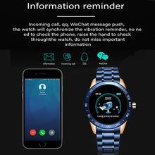 Load image into Gallery viewer, LIGE Steel Band Smart Watch Men Heart Rate Blood Pressure Monitor Sport Multifunction Mode Fitness Tracker Waterproof Smartwatch