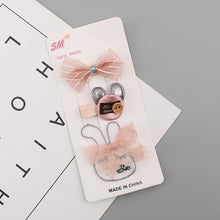 Load image into Gallery viewer, Cute girl hairpin hair accessories Korean princess version of the headdress girl birthday gift flower headdress hairpin gift