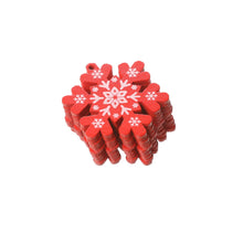 Load image into Gallery viewer, 10pcs 5cm Christmas Wooden Decorations for Home Tree DIY Natural Wood Christmas Ornaments Pendants Hanging Gift Natal Xmas Decor