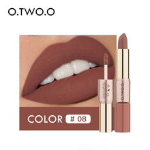 Load image into Gallery viewer, O.TWO.O 12 Colors Lips Makeup Lipstick Lip Gloss Long Lasting Moisture Cosmetic Lipstick Red Lip Matte Lipstick Waterproof