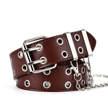 Load image into Gallery viewer, CARTELO Fashion Alloy women belt Belt Chain luxury for women belt Genuine Leather New style fashion Pin Buckle jeans Decorative