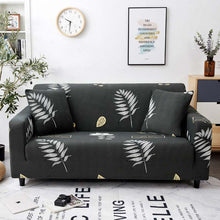 Load image into Gallery viewer, Drop Shipping Stretch Slipcovers Sectional Elastic Universal Spandex Gray Color Sofa Cover for Couch Armchair 1/2/3 Seater