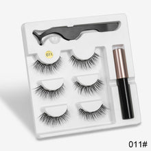 Load image into Gallery viewer, Magnetic Eyelashes Eyeliner Eyelash Curler Set5 Magnet Natural Long Magnetic False Eyelashes With Magnetic Eyeliner SEXYSHEEP