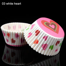Load image into Gallery viewer, 100Pcs/pack Cake Muffin Cupcake Paper Cups Cake box Cupcake Liner Kitchen Baking Accessories Cake Mold Small Muffin Boxes