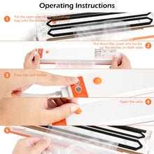 Load image into Gallery viewer, Vacuum Sealer Packaging Machine Household Food Film Sealer Vacuum Packer Keep Food Fresh 220V/110V FREE GIFT 10pcs Storage Bags
