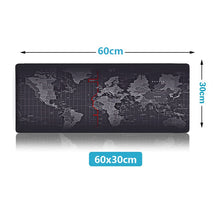 Load image into Gallery viewer, Gaming Mouse Pad Old World Map Graffiti Extra Large Size Gaming Mousepad Anti-slip Natural Rubber Mice Pad Desk Keyboard Pad