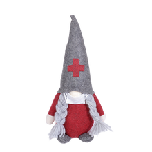 Load image into Gallery viewer, 2020 new Christmas decorations doctors and nurses faceless dolls Christmas elves decoration gifts Christmas dolls