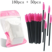 Load image into Gallery viewer, Eyelash Extension Disposable Eyebrow brush Mascara Wand Applicator Spoolers Eye Lashes Cosmetic Brushes Set makeup tools