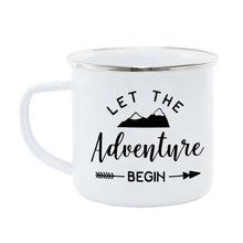 Load image into Gallery viewer, Personalized photo print Enamel MUG Coffee Milk Tea Cup Travel mug Unique Gifts