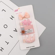 Load image into Gallery viewer, Cute girl hairpin hair accessories Korean princess version of the headdress girl birthday gift flower headdress hairpin gift