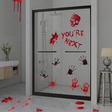 Load image into Gallery viewer, Halloween Stickers Wall Window Refrigerator Halloween Decoration Party Supplies Horror Scary Halloween Props Accessories