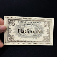 Load image into Gallery viewer, Potters The Marauder's Map Wizard School Tickets Harried Wizard School Acceptance Letter Hogwart Collection