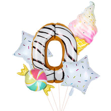 Load image into Gallery viewer, Wooden Wall Holds Donut Boards Stand Hanging Donuts Table Wedding Decoration Accessories Baby Shower Kids Birthday Party Decor