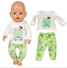 Load image into Gallery viewer, New Doll Clothes Born Baby Fit 18 inch 40-43cm Unicorn cactus dress Doll Accessories Clothes For Baby Festival Birthday G