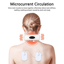 Load image into Gallery viewer, Electric Neck Massager & Pulse Back 6 Modes Power Control Far Infrared Heating Pain Relief Tool Health Care Relaxation Machine