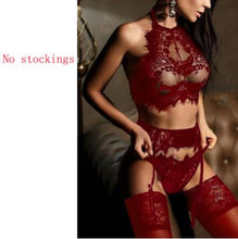 Load image into Gallery viewer, Porno Lingerie Sexy Hot Erotic Underwear For Women Christmas Costumes Lace Sexy Dress Babydoll Exotic Apparel Chemise Sleepwear