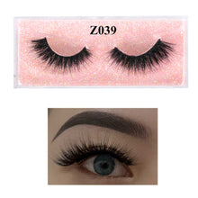 Load image into Gallery viewer, Eyewin False Eyelash 3D Mink Lash Soft Lashes Handmade Dramatic Reusable Natural Eyelashes Extension Wholesale Fake Lash Makeup