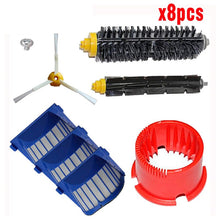 Load image into Gallery viewer, Compatible with iRobot Roomba 600 Series Bristle&Flexible Beater Brush 3-Armed Brush Aero Vac Filters kit spare parts clean kits