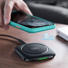 Load image into Gallery viewer, INIU 15W Qi Wireless Charger For Samsung Galaxy S20 S9 Note 9 8 USB C Fast Charging Pad For iPhone 12 mini 11 Pro Max Xs Xr X 8