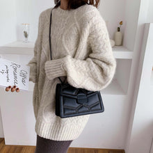 Load image into Gallery viewer, Rivet Chain Brand Designer PU Leather Crossbody Bags For Women 2021 Simple Fashion Shoulder Bag Lady Luxury Small Handbags
