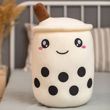 Load image into Gallery viewer, real-life bubble tea plush toy stuffed food milk tea soft doll boba fruit tea cup pillow cushion kids toys birthday gift