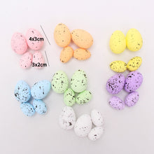 Load image into Gallery viewer, 2x3CM 3x4cm Happy Easter Egg Decoration Artificial Flower For Home Party DIY Craft Kids Gift Favor Easter Decoration Supplies