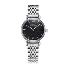 Load image into Gallery viewer, Dropshipping Rose Gold Stainless Steel Bracelet Watch Women Fashion Womens Quartz Watches Hip Hop Diamonds Ladies Clock Female