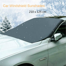 Load image into Gallery viewer, Automobile Magnetic Sunshade Cover Car Windshield Snow Sun Shade Waterproof Protector Cover Car Front Windscreen Cover (Magnetic 2.1x1.25m)