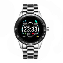 Load image into Gallery viewer, LIGE Steel Band Smart Watch Men Heart Rate Blood Pressure Monitor Sport Multifunction Mode Fitness Tracker Waterproof Smartwatch
