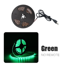 Load image into Gallery viewer, USB LED Strip DC 5V 50CM 1M 2M 3M 4M 5M Mini 3Key 24Key Flexible Light Lamp SMD 2835 Desk Decor Screen TV Background Lighting