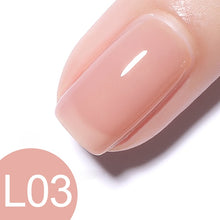 Load image into Gallery viewer, GDCOCO New Arrival Jelly Gel Nude Color Nail Gel Polish Glitter Color Transparent Clear Nail Varnish Soak off UV LED Gel Varnish
