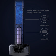 Load image into Gallery viewer, Electric Mosquito Swatter Mosquito Killer Lamp USB Rechargeable Desktop Wall Mounted Killer Trap 3500V Electric Shock With Light