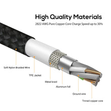 Load image into Gallery viewer, TOPK AM23 LED Magnetic USB Cable,Magnet Charger & USB Type C Cable & Micro USB Cable & Mobile Phone Cable foriPhone 11 X 8 7Plus