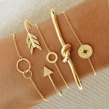 Load image into Gallery viewer, 30 Style Marble Turtle Bracelet Set Heart Pearl Moon Star LOVE Crystal Bracelets for Women Tassel Bracelet Jewelry Wholesale